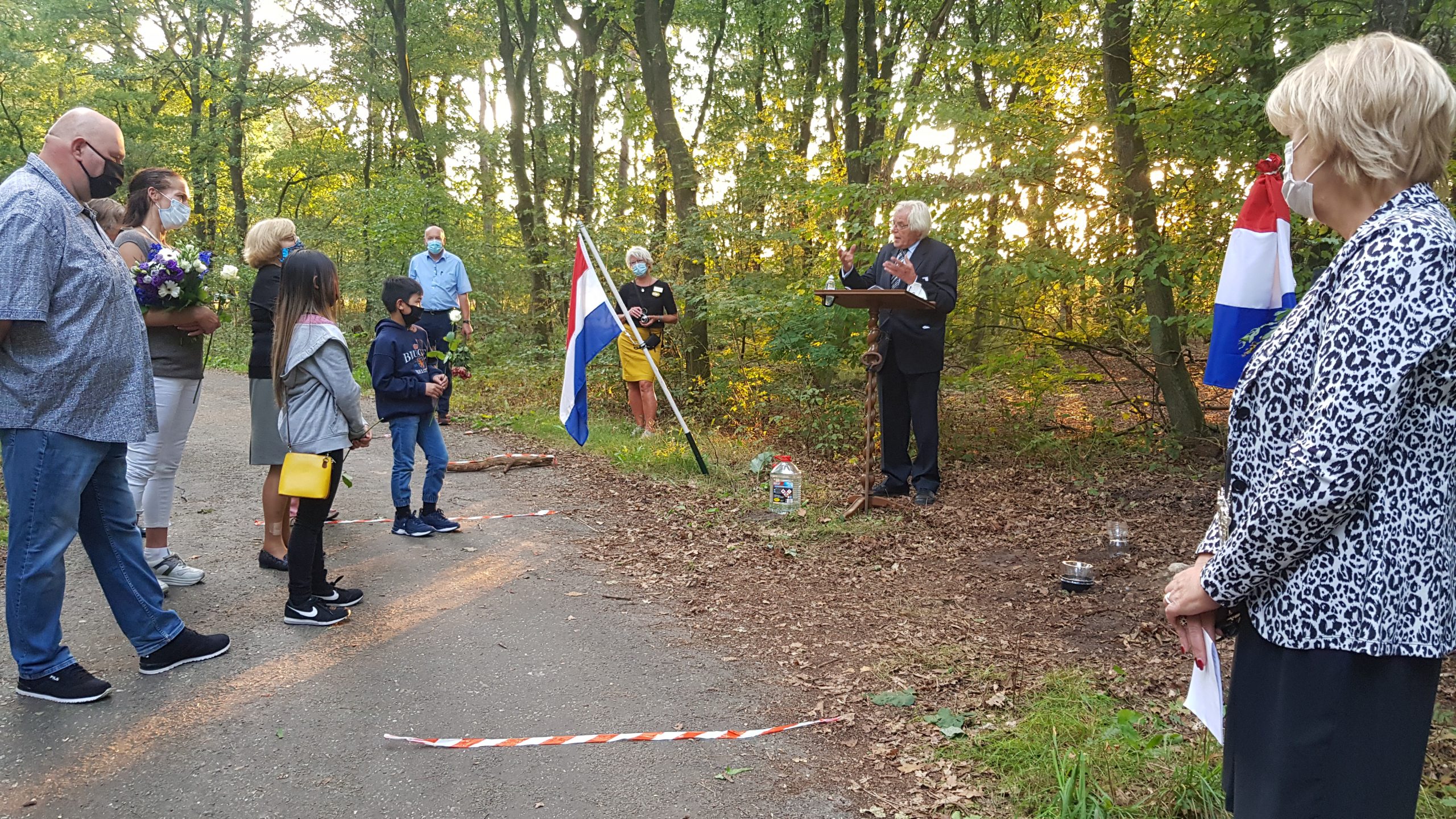 Onthulling monument voor Johan Bosman