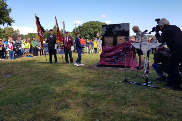 Onthulling monument Glider Pilots, vrijdag 16 september 2022