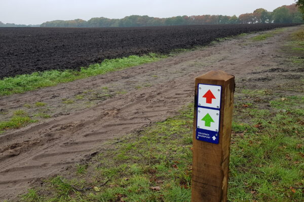 Markering Glidernatuurwandeling