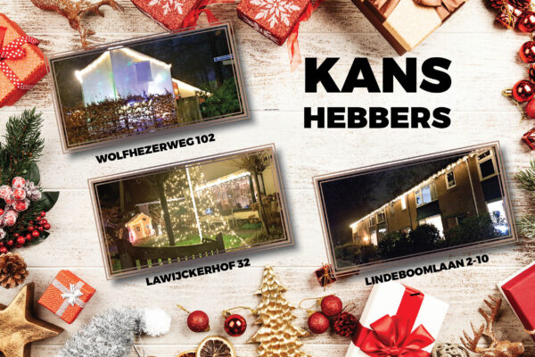 Kanshebbers mooist kerstversierde huis 2022