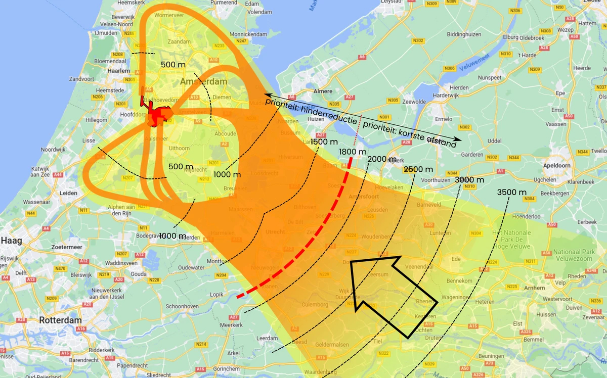 Vierde aanvliegroute Schiphol