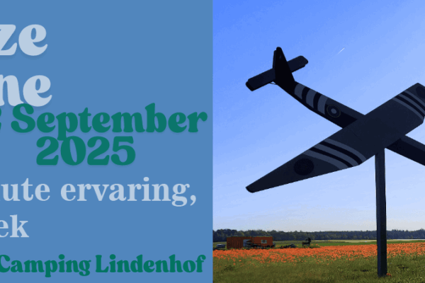 Airborne middag en avond bij de camping