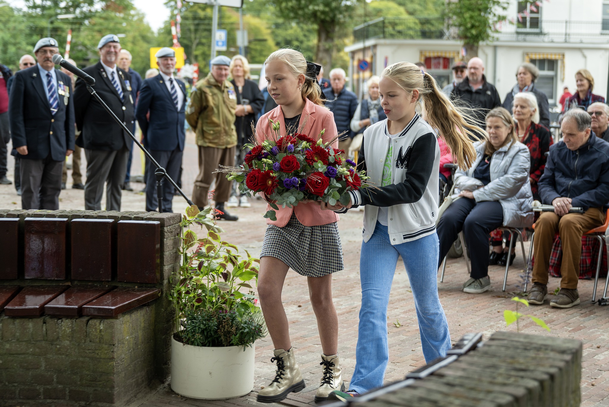 Herdenking Airbornebank Wolfheze 2025. Foto © Berry de Reus