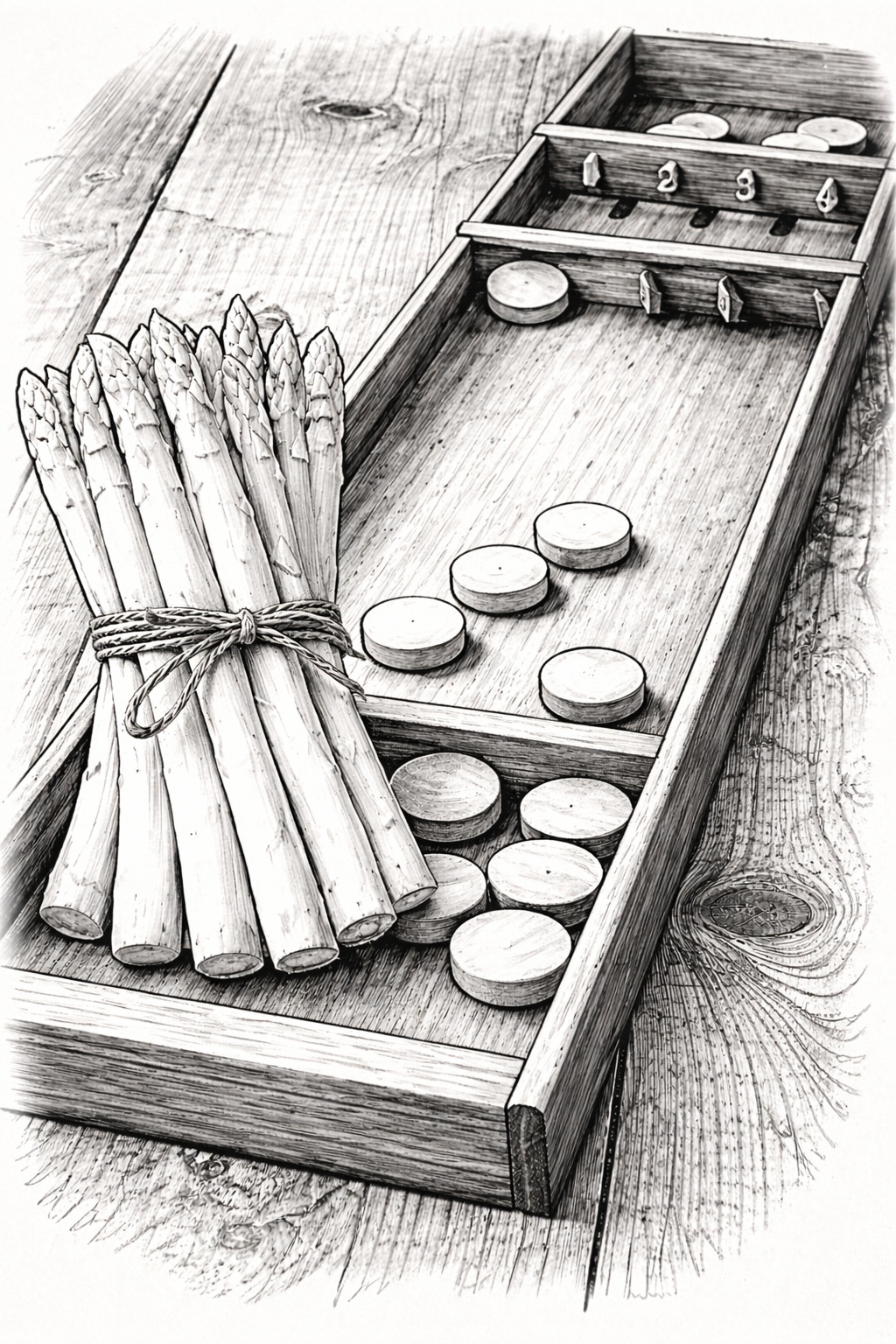 Soep & Zoos, sjoelbak en aspergesoep