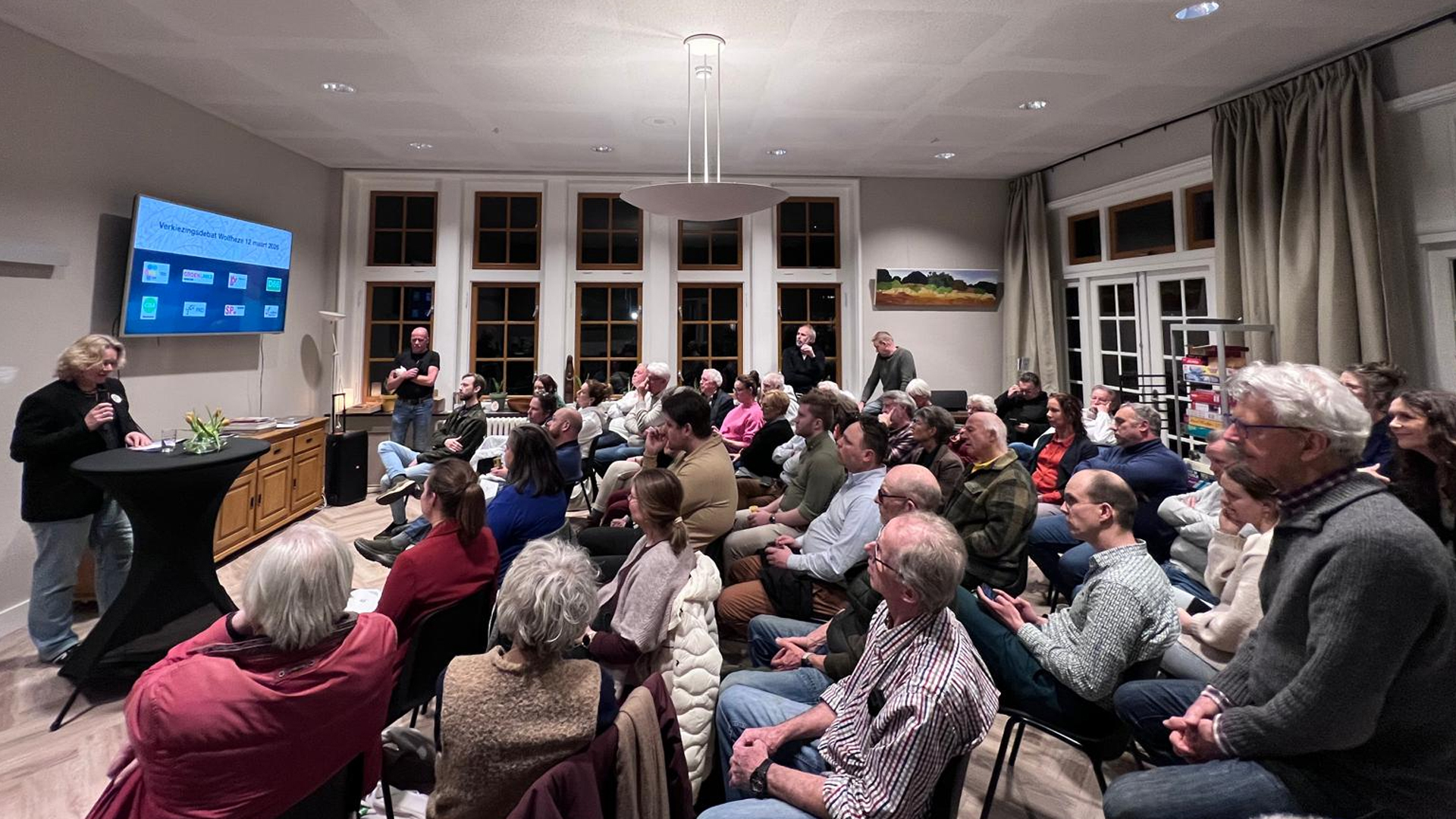 Verkiezingsdebat in de Huiskamer van Wolfheze 12 maart 2026