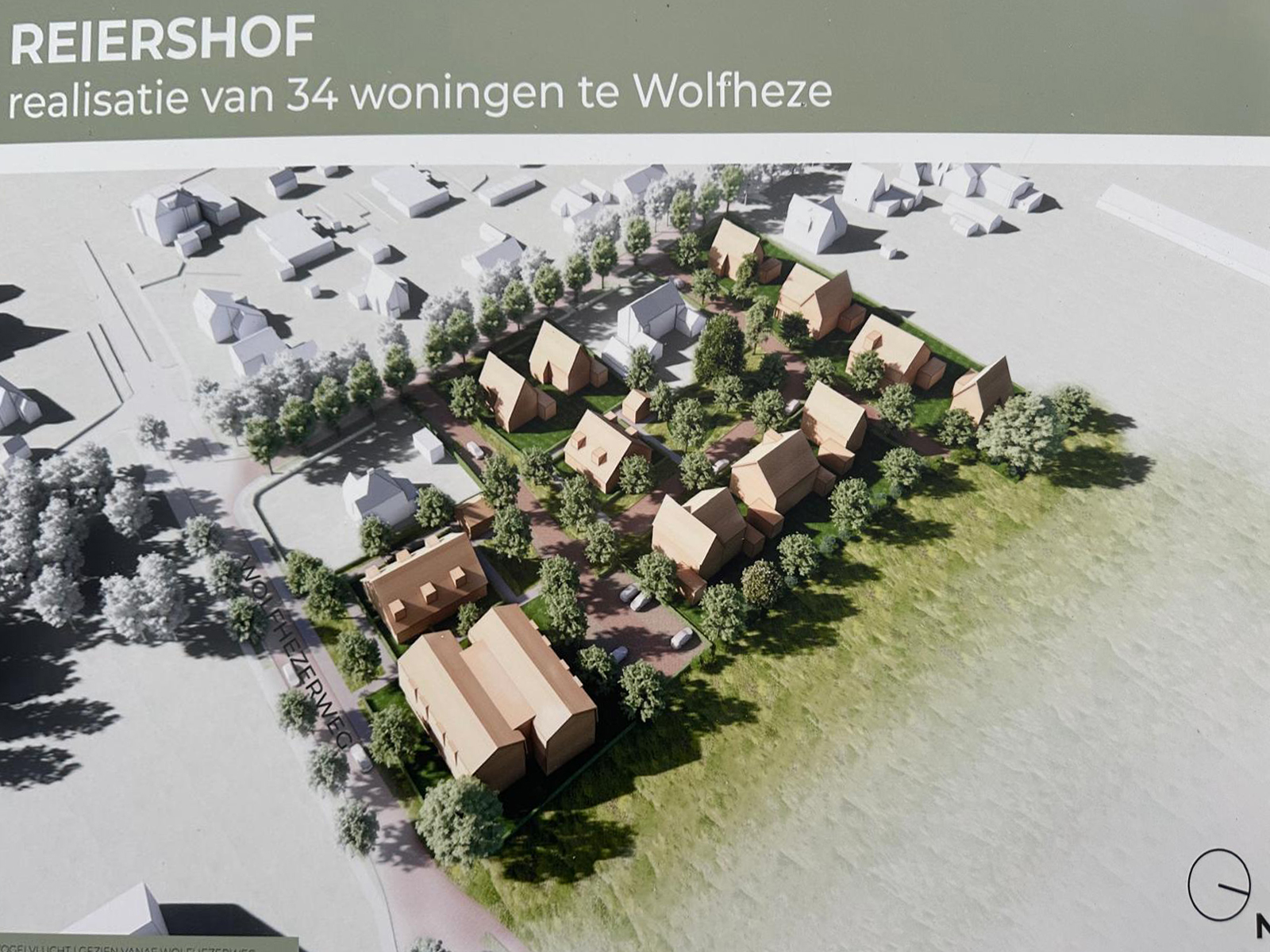 Bouwplan Reiershof Duitsekampweg Wolfheze